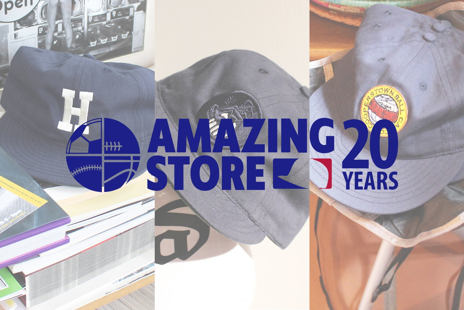 2nd !!!! Amazingstore 20th Anniversary Cooperstown Ball Cap別注モデル
