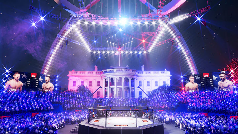 UFCが来年6月14日のトランプ大統領の誕生日にホワイトハウス大会を開催