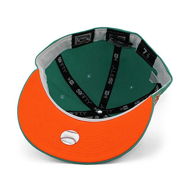 バ バイカラーCAP（BRN） Los Angeles Dodgers