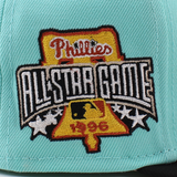 ニューエラ キャップ 59FIFTY フィラデルフィア フィリーズ MLB 1996 ALL STAR GAME RUST BOTTOM FITTED CAP MINT NEW ERA PHILADELPHIA PHILLIES