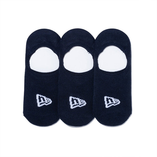 ニューエラ 靴下 SOCKS NO SHOW 3PAIRS NAVY NEW ERA ソックス ノーショー ネイビー 3ペア