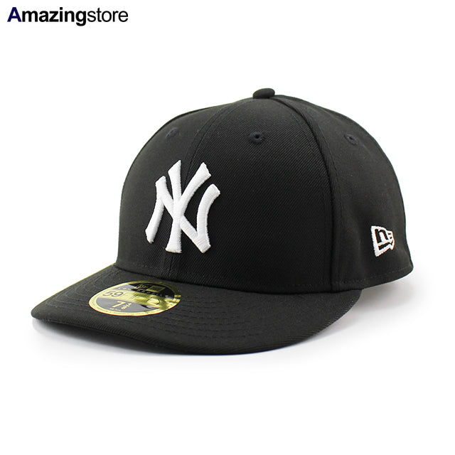 ニューエラ キャップ LP59FIFTY ニューヨーク ヤンキース MLB TEAM BASIC LOW CROWN FITTED CAP BLACK