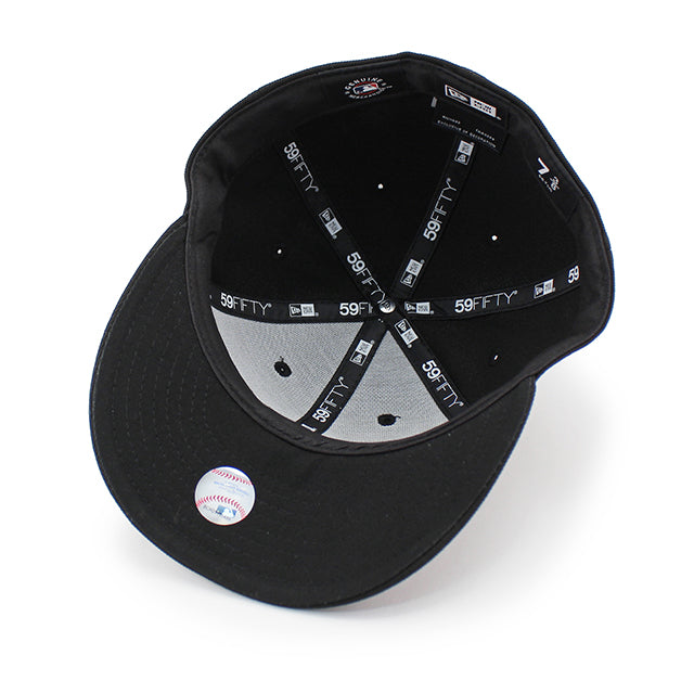 ニューエラ キャップ LP59FIFTY ニューヨーク ヤンキース MLB TEAM BASIC LOW CROWN FITTED CAP BLACK