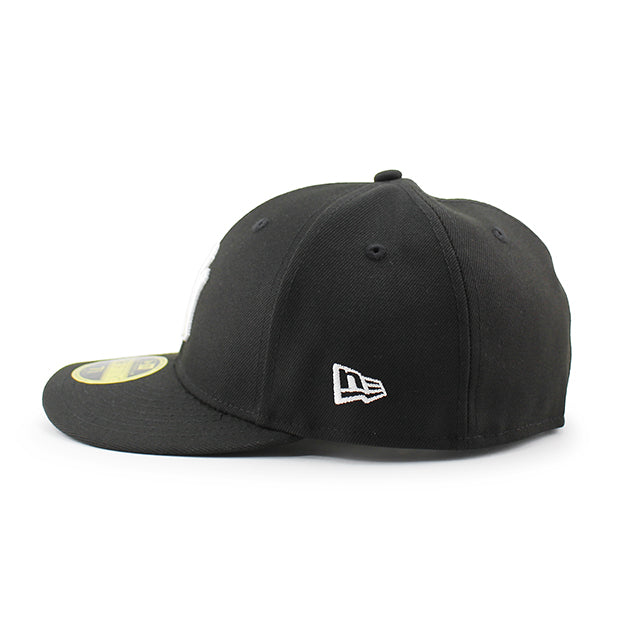 ニューエラ キャップ LP59FIFTY ニューヨーク ヤンキース MLB TEAM BASIC LOW CROWN FITTED CAP BLACK