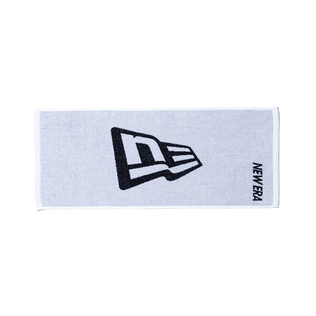 二ューエラ ボックスフェイスタオル フラッグロゴ BOXED FACE TOWEL FLAG LOGO WHITE