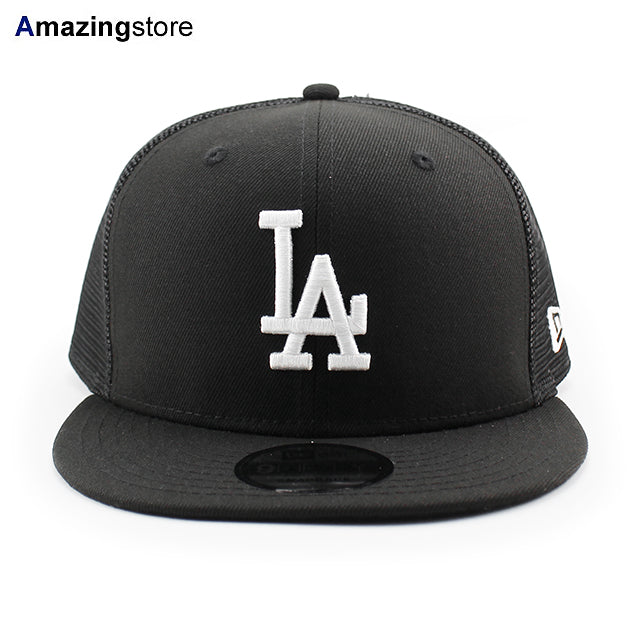 ニューエラ キャップ 9FIFTY ロサンゼルス ドジャース MLB TEAM BASIC MESH SNAPBACK CAP BLACK NEW ERA LOS ANGELES DODGERS