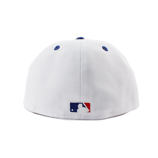 ニューエラ キャップ RC59FIFTY ブルックリン ドジャース MLB DODGERS PACK RETRO CROWN FITTED CAP WHITE-DARK ROYAL BLUE
