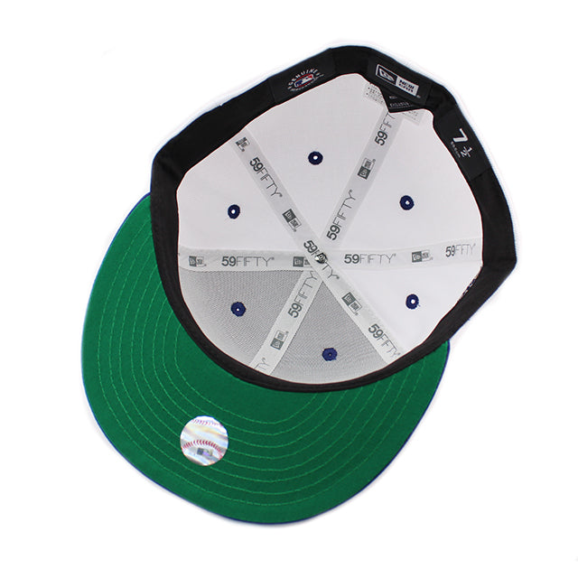 ニューエラ キャップ 59FIFTY ロサンゼルス ドジャース MLB DODGERS PACK 50TH FITTED CAP WHITE-DARK ROYAL BLUE