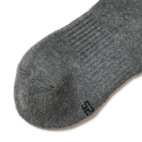 NEW ERA ソックス SOCKS CREW 3PARIS LINE CHARCOAL