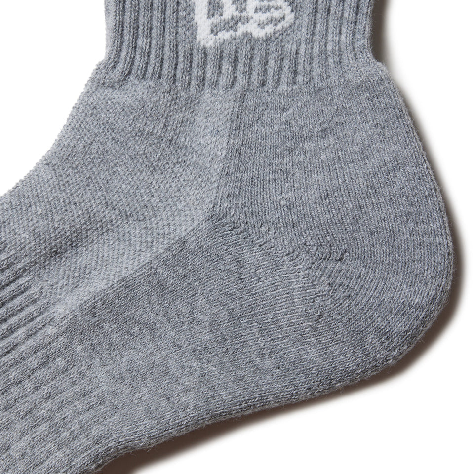 NEW ERA ソックス SOCKS ANKLE 3PARIS GREY
