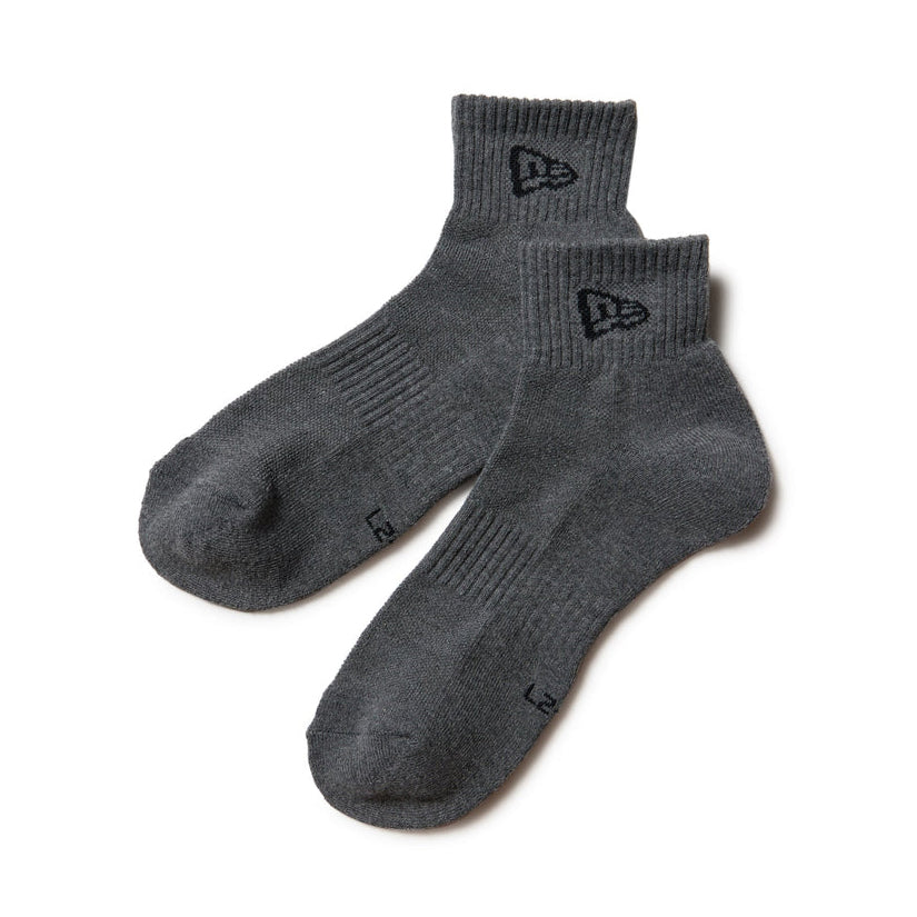 NEW ERA ソックス SOCKS ANKLE 3PARIS CHARCOAL