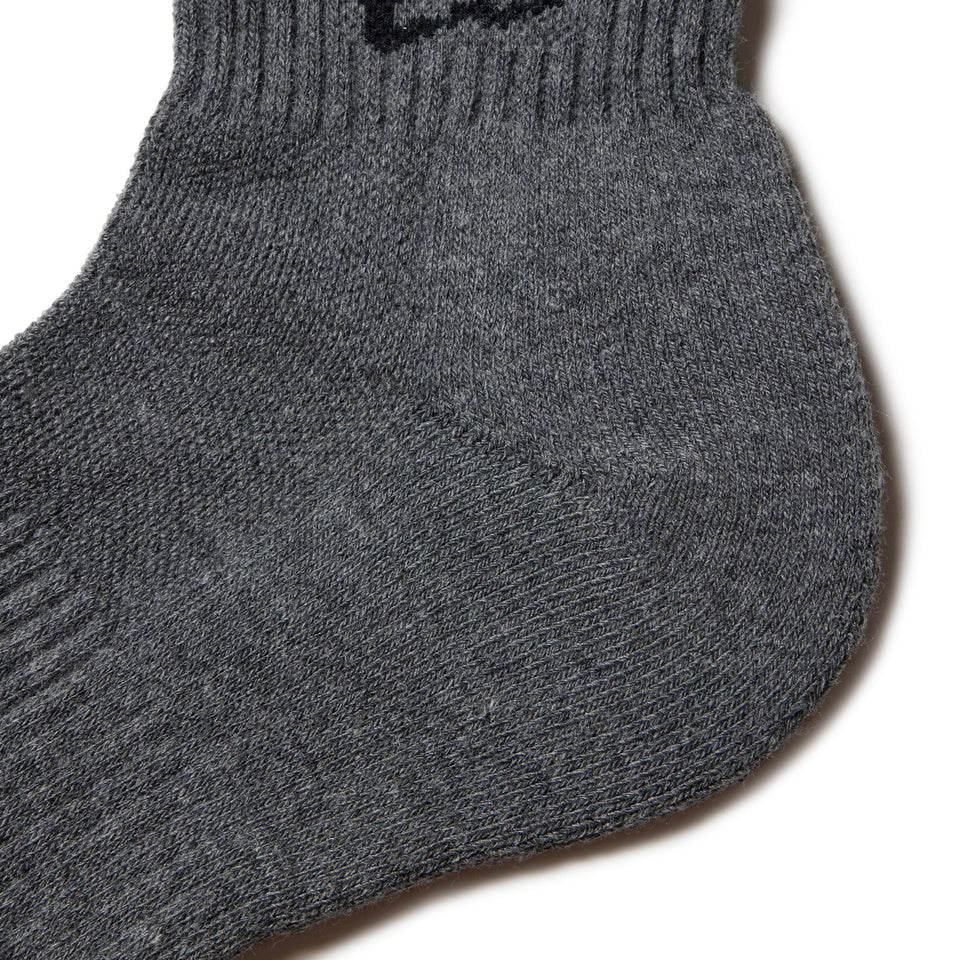 NEW ERA ソックス SOCKS ANKLE 3PARIS CHARCOAL