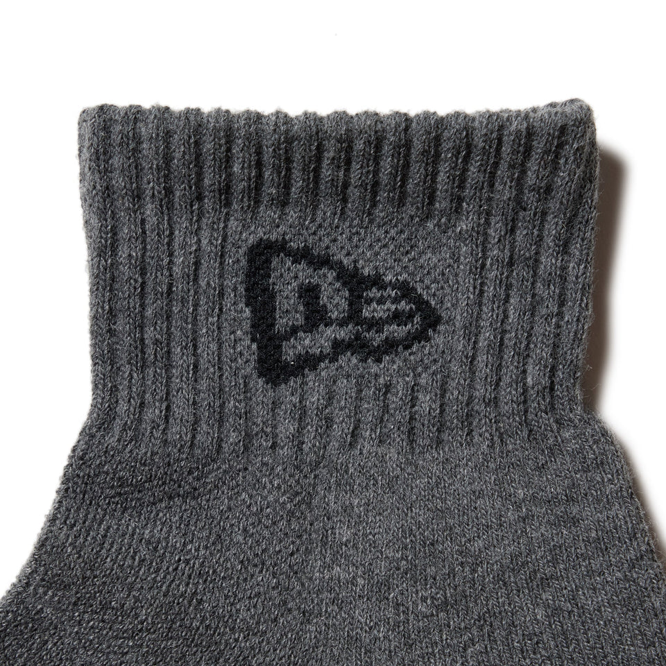 NEW ERA ソックス SOCKS ANKLE 3PARIS CHARCOAL