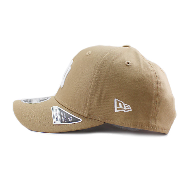 ニューエラ キャップ 9FIFTY ストレッチ スナップバック ニューヨーク ヤンキース MLB STRETCH SNAPBACK CAP KHAKI WHITE