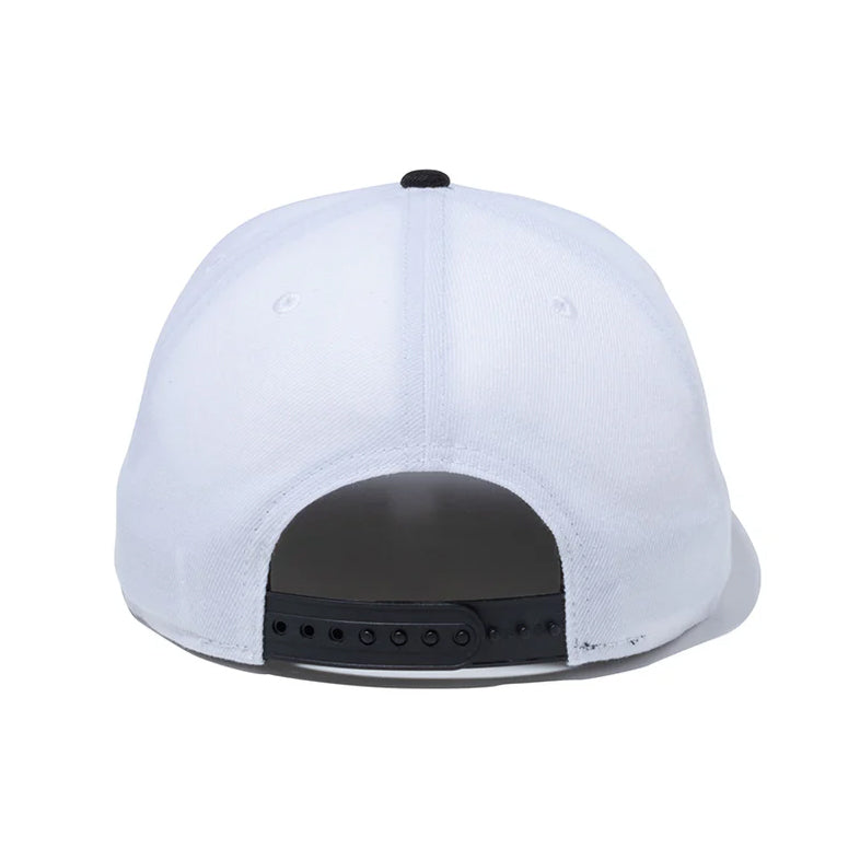 ニューエラ キャップ 9FIFTY スナップバック 千葉ロッテ マリーンズ NPB TEAM LOGO SNAPBACK CAP WHITE BLACK