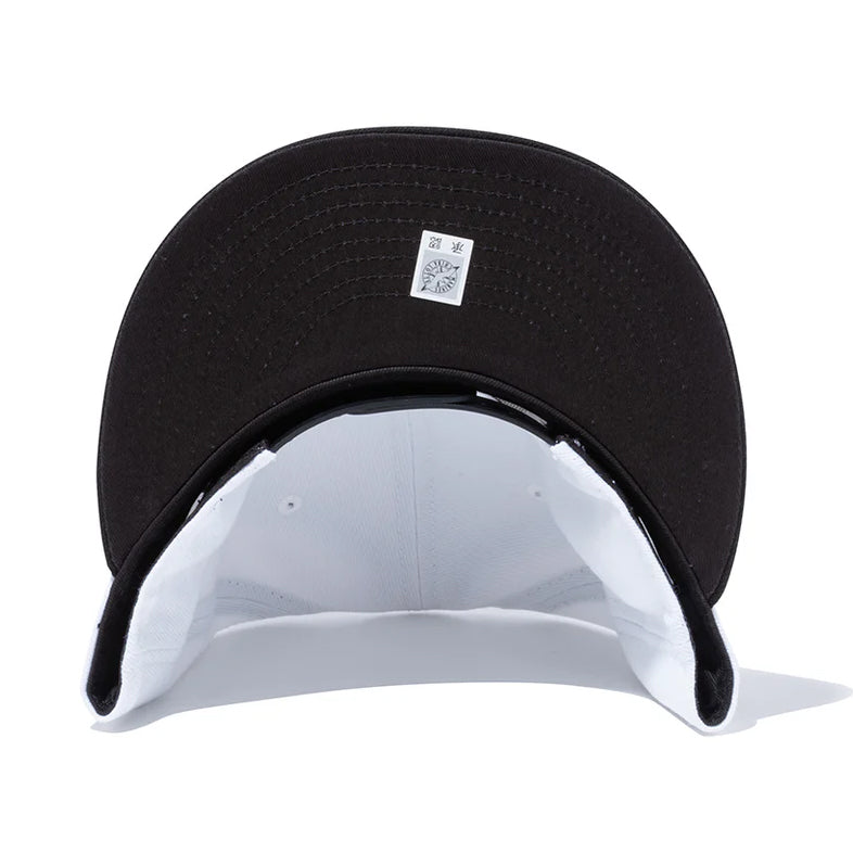ニューエラ キャップ 9FIFTY スナップバック 千葉ロッテ マリーンズ NPB TEAM LOGO SNAPBACK CAP WHITE BLACK