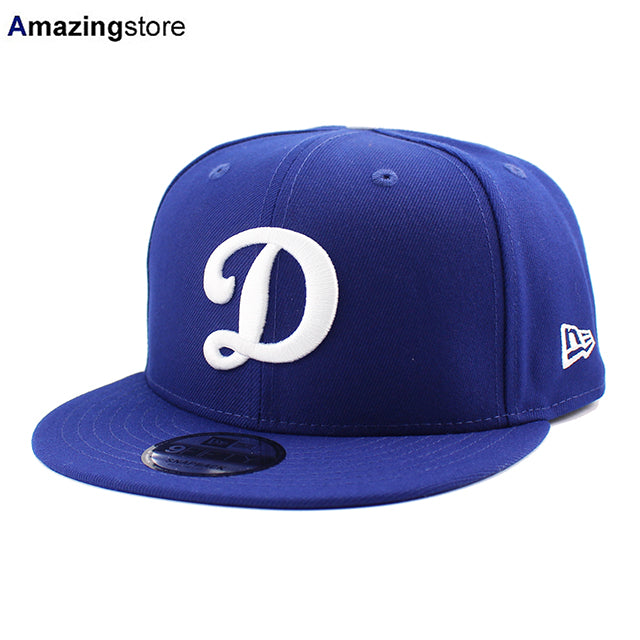 ニューエラ キャップ 9FIFTY スナップバック ロサンゼルス ドジャース MLB D LOGO TEAM BASIC SNAPBACK CAP BLUE