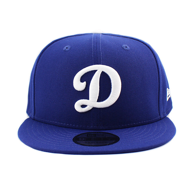 ニューエラ キャップ 9FIFTY スナップバック ロサンゼルス ドジャース MLB D LOGO TEAM BASIC SNAPBACK CAP BLUE