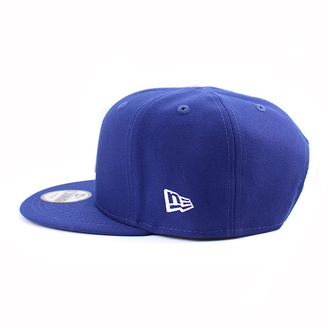 ニューエラ キャップ 9FIFTY スナップバック ロサンゼルス ドジャース MLB D LOGO TEAM BASIC SNAPBACK CAP BLUE
