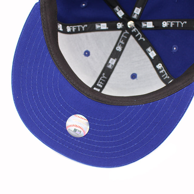ニューエラ キャップ 9FIFTY スナップバック ロサンゼルス ドジャース MLB D LOGO TEAM BASIC SNAPBACK CAP BLUE