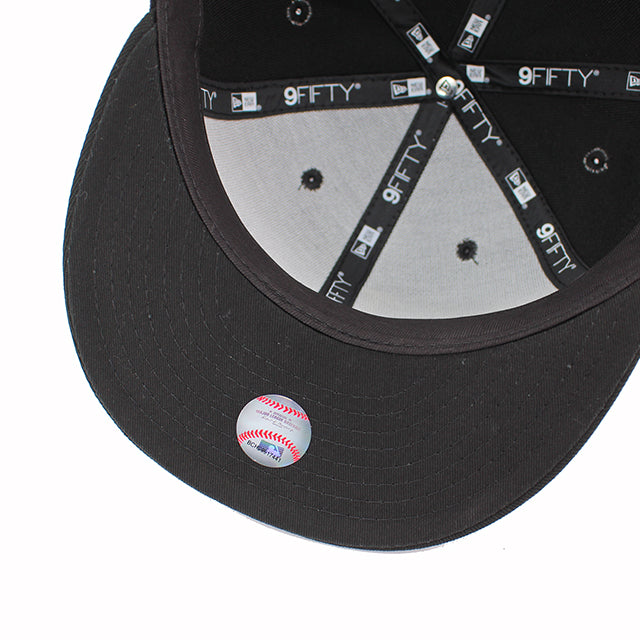 ニューエラ キャップ 9FIFTY スナップバック ロサンゼルス ドジャース MLB TEAM BASIC SNAPBACK CAP BLACK GOLD