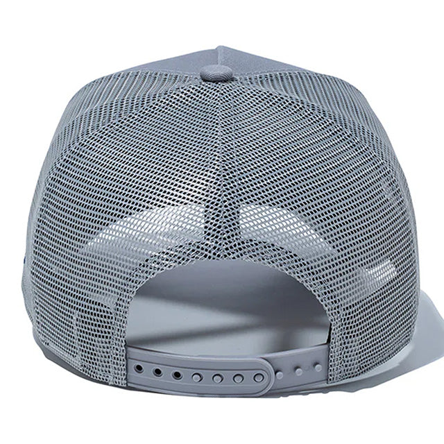 ニューエラ メッシュキャップ 9FORTY ロサンゼルス ドジャース MLB A-FRAME TRUCKER MESH CAP GRAY