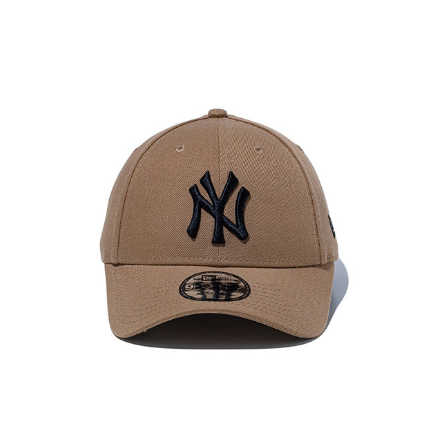 ニューエラ キャップ 9FORTY ニューヨーク ヤンキース MLB TEAM ADJUSTABLE STRAPBACK CAP KHAKI BLACK