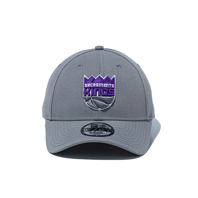 ニューエラ キャップ 9FORTY サクラメント キングス NBA TEAM LOGO STRAPBACK CAP GREY