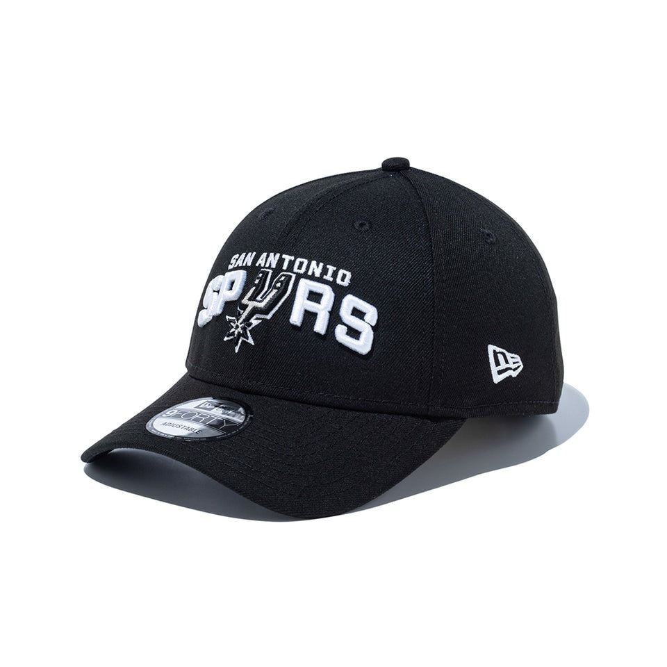 ニューエラ キャップ 9FORTY サンアントニオ スパーズ NBA TEAM LOGO STRAPBACK CAP BLACK