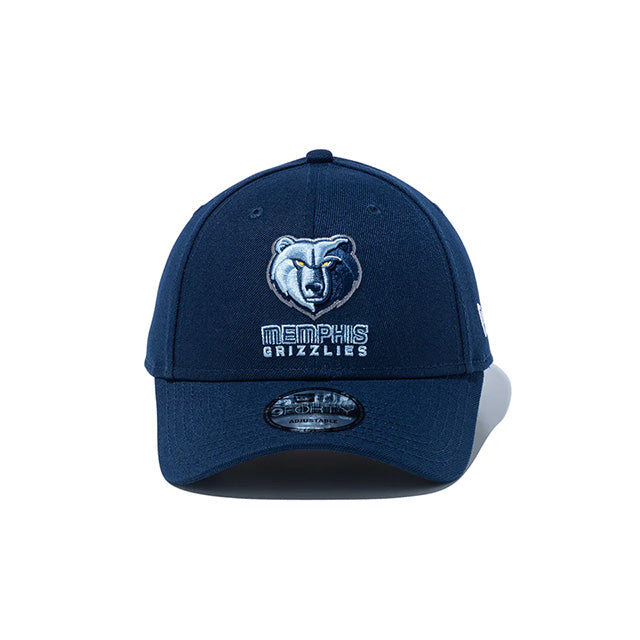 ニューエラ キャップ 9FORTY メンフィス グリズリーズ NBA TEAM LOGO STRAPBACK CAP NAVY