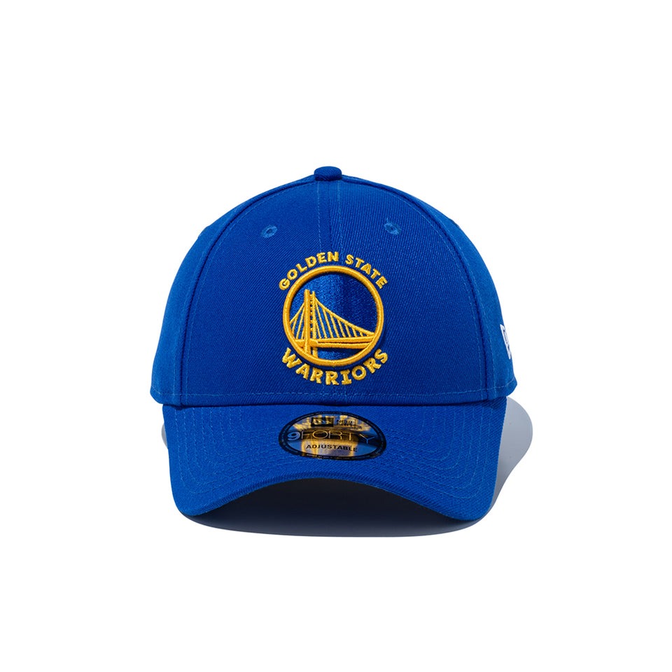 ニューエラ キャップ 9FORTY ゴールデンステイト ウォリアーズ NBA TEAM LOGO STRAPBACK CAP BLUE