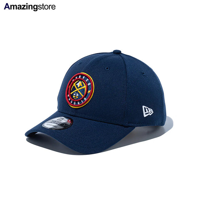 ニューエラ キャップ 9FORTY デンバー ナゲッツ NBA TEAM LOGO STRAPBACK CAP NAVY