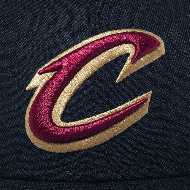 ニューエラ キャップ 9FORTY クリーブランド キャバリアーズ NBA TEAM LOGO STRAPBACK CAP BLACK