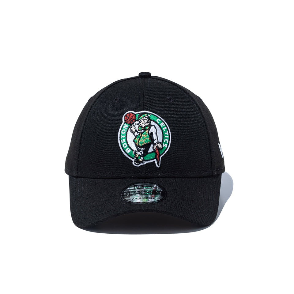 ニューエラ キャップ 9FORTY ボストン セルティックス NBA TEAM LOGO STRAPBACK CAP BLACK