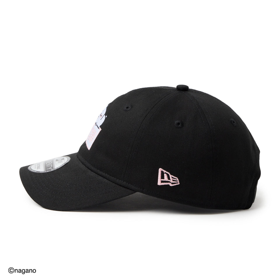 ニューエラキャップ 9TWENTY ちいかわ CHIIKAWA BOX LOGO STRAPBACK CAP BLACK