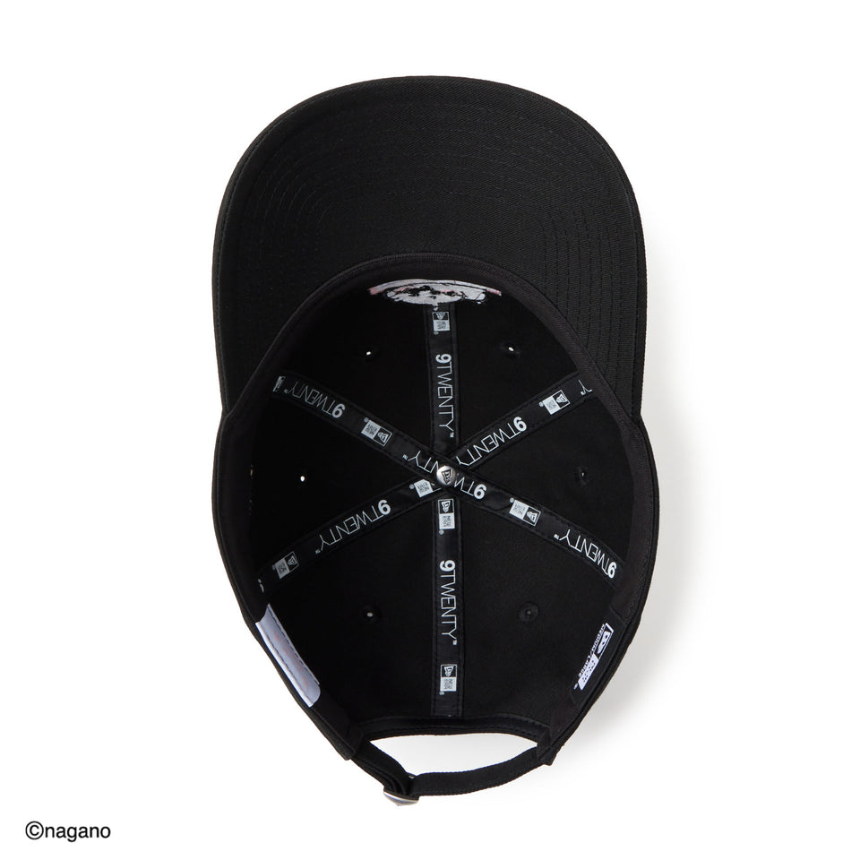 ニューエラキャップ 9TWENTY ちいかわ CHIIKAWA BOX LOGO STRAPBACK CAP BLACK