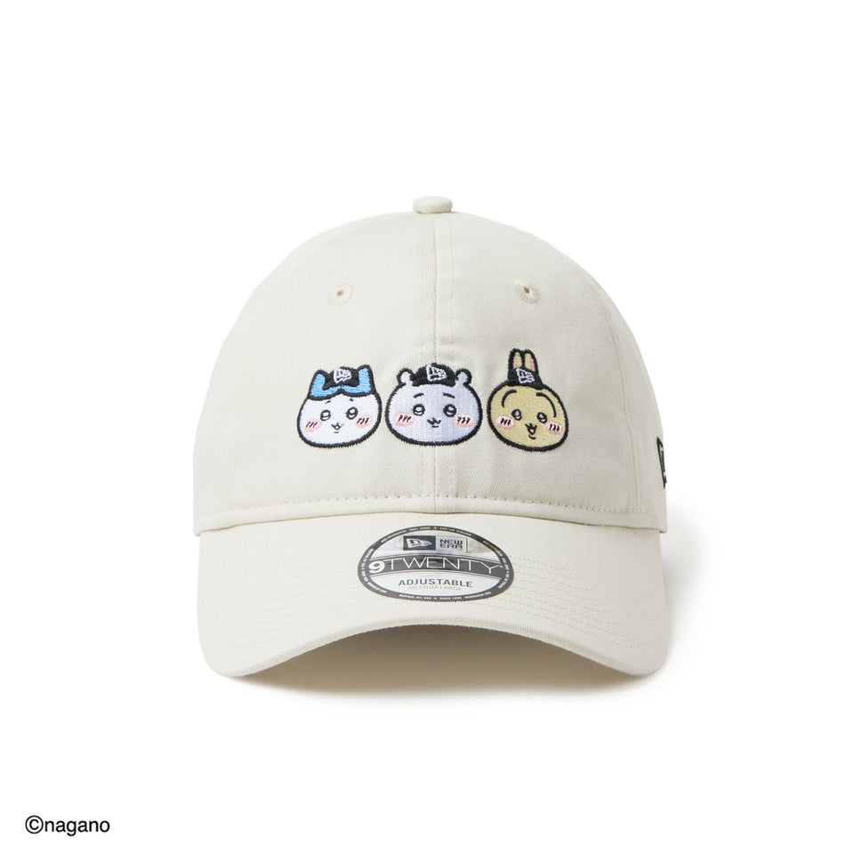 ニューエラキャップ 9TWENTY ちいかわ CHIIKAWA HACHIWARE USAGI STRAPBACK CAP IVORY