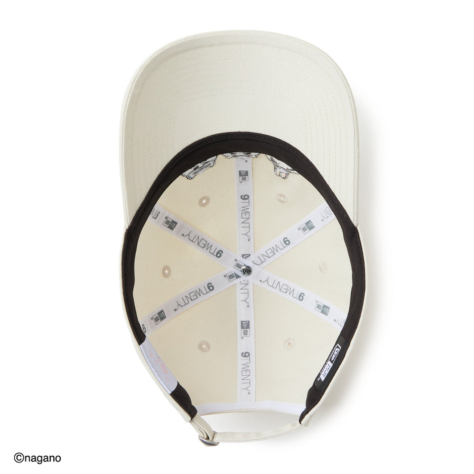 ニューエラキャップ 9TWENTY ちいかわ CHIIKAWA HACHIWARE USAGI STRAPBACK CAP IVORY