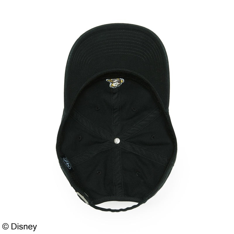 47ブランド キャップ ディズニー クマのプーさん CLEAN-UP STRAPBACK CAP BLACK