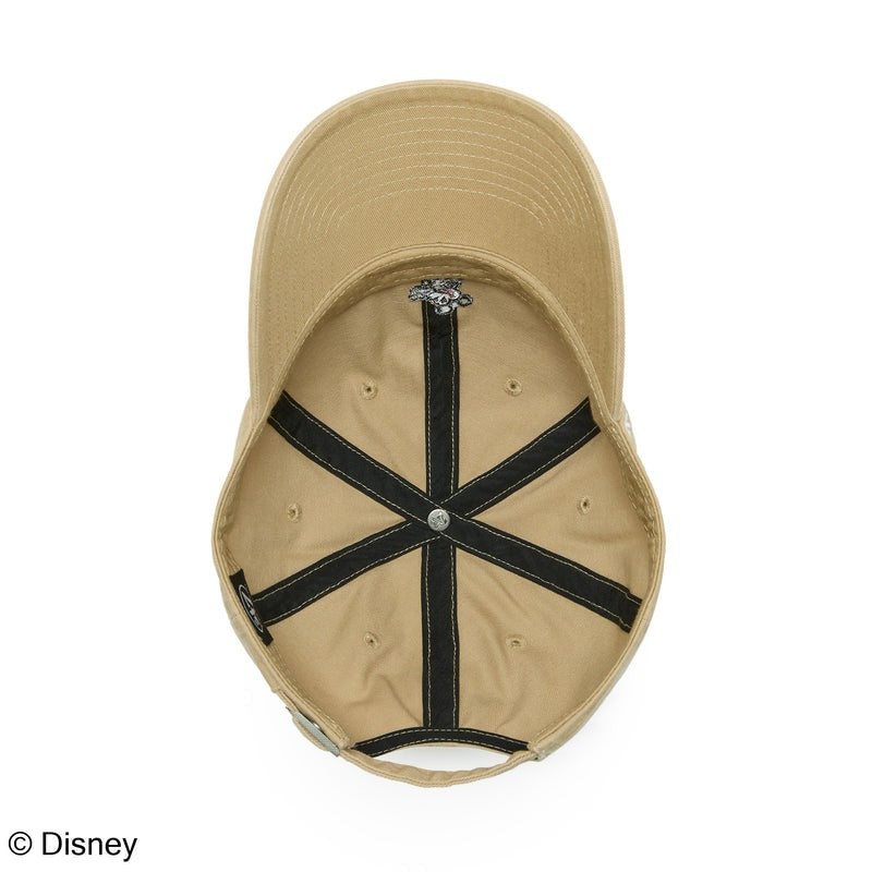 47ブランド キャップ ミッキーマウス CLEAN-UP STRAPBACK CAP KHAKI