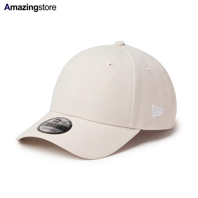 ニューエラ キャップ 9FORTY ADJUSTABLE STRAPBACK CAP BASICSTONE STONEWHITE