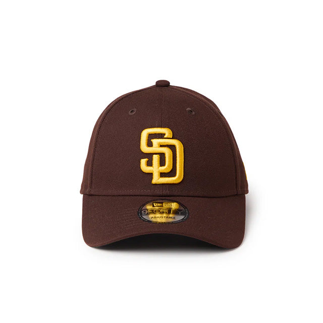ニューエラ キャップ 9FORTY サンディエゴ パドレス MLB TEAM ADJUSTABLE STRAPBACK CAP BURNTWOOD MANILA