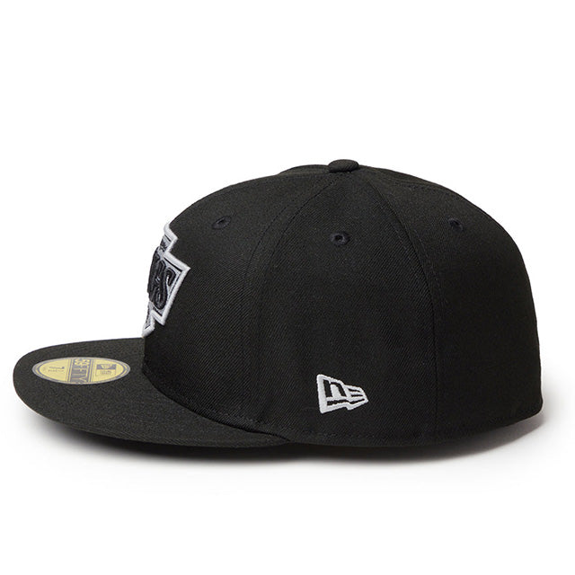 ニューエラ キャップ 59FIFTY ロサンゼルス キングス NHL TEAM CUSTOM FITTED CAP BLACK GRAY