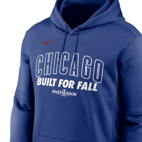 海外取寄 2025 ポストシーズンモデル ナイキ プルオーバーフーディー シカゴ カブス MLB POSTSEASON AUTHENTIC COLLECTION THERMA FLEECE HOODIE ROYAL
