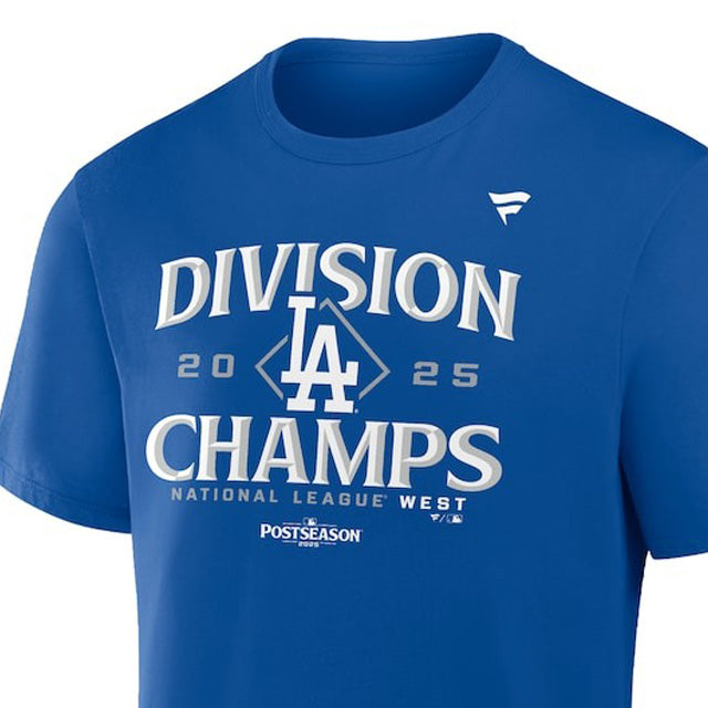 2025 ナショナルリーグ西地区チャンピオン ロッカールームモデル 海外取寄 Tシャツ ロサンゼルス ドジャース MLB 2025 NL WEST DIVISION CHAMPIONS LOCKER ROOM T-SHIRTS ROYAL