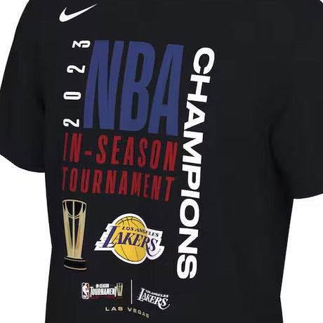 ナイキ ロサンゼルス レイカーズ Tシャツ 2023 NBA IN-SEASON TOURNAMENT CHAMPIONS LOCKER ROOM T-SHIRT NIKE LOS ANGELES LAKERS
