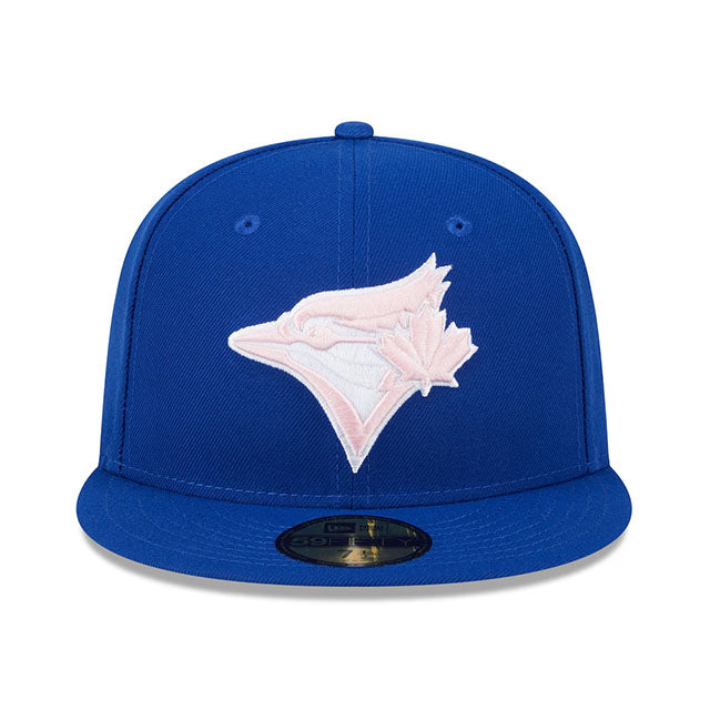 母の日モデル ニューエラ キャップ 海外取寄 59FIFTY トロント ブルージェイズ 2024 MLB MOTHERS DAY ON-FIELD FITTED CAP ROYAL BLUE