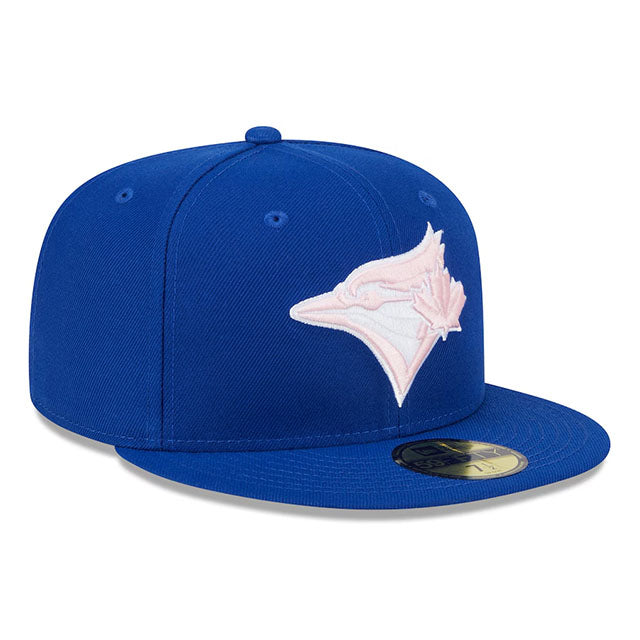 母の日モデル ニューエラ キャップ 海外取寄 59FIFTY トロント ブルージェイズ 2024 MLB MOTHERS DAY ON-FIELD FITTED CAP ROYAL BLUE