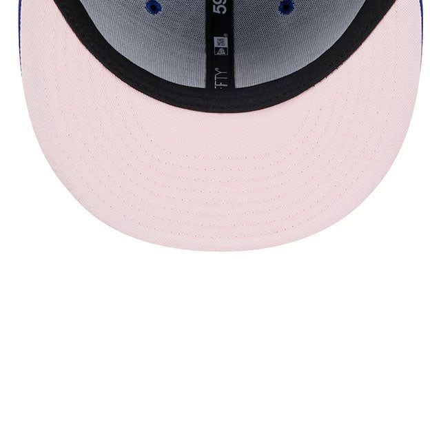 母の日モデル ニューエラ キャップ 海外取寄 59FIFTY ニューヨーク メッツ 2024 MLB MOTHERS DAY ON-FIELD FITTED CAP ROYAL BLUE