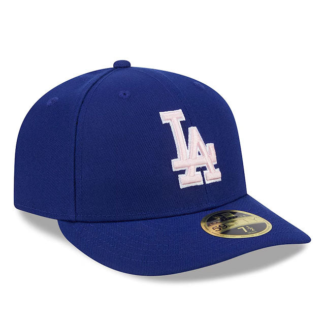 母の日モデル ニューエラ キャップ 海外取寄 LP 59FIFTY ロサンゼルス ドジャース 2024 MLB MOTHERS DAY ON-FIELD LC LOW-CROWN FITTED CAP ROYAL BLUE